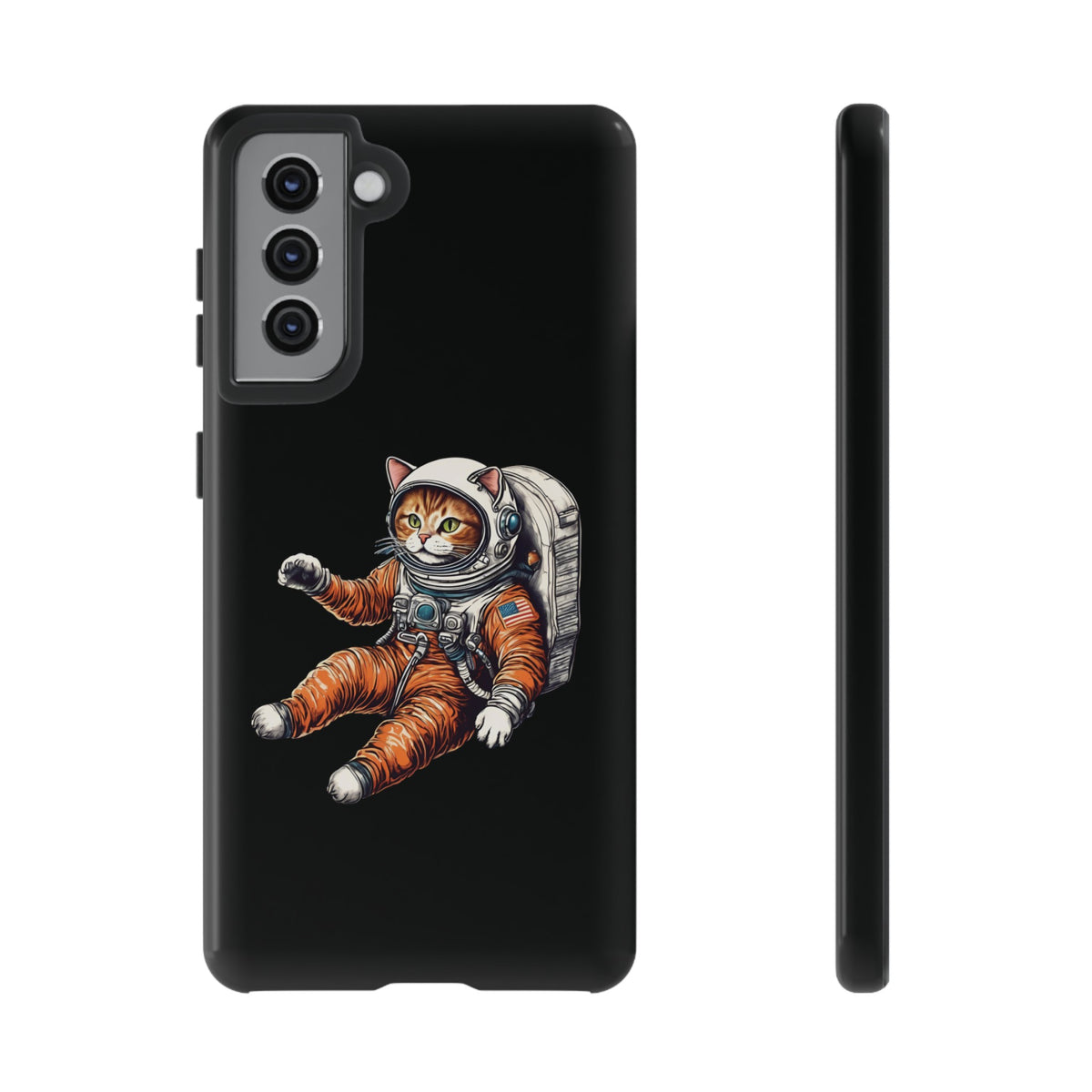 Redhead Spacecat Samsung Galaxy Cases | Mobile Covers