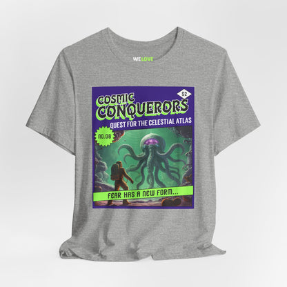 Cosmic Conquerors Retro Sci-Fi T-Shirt-welovescifi.net