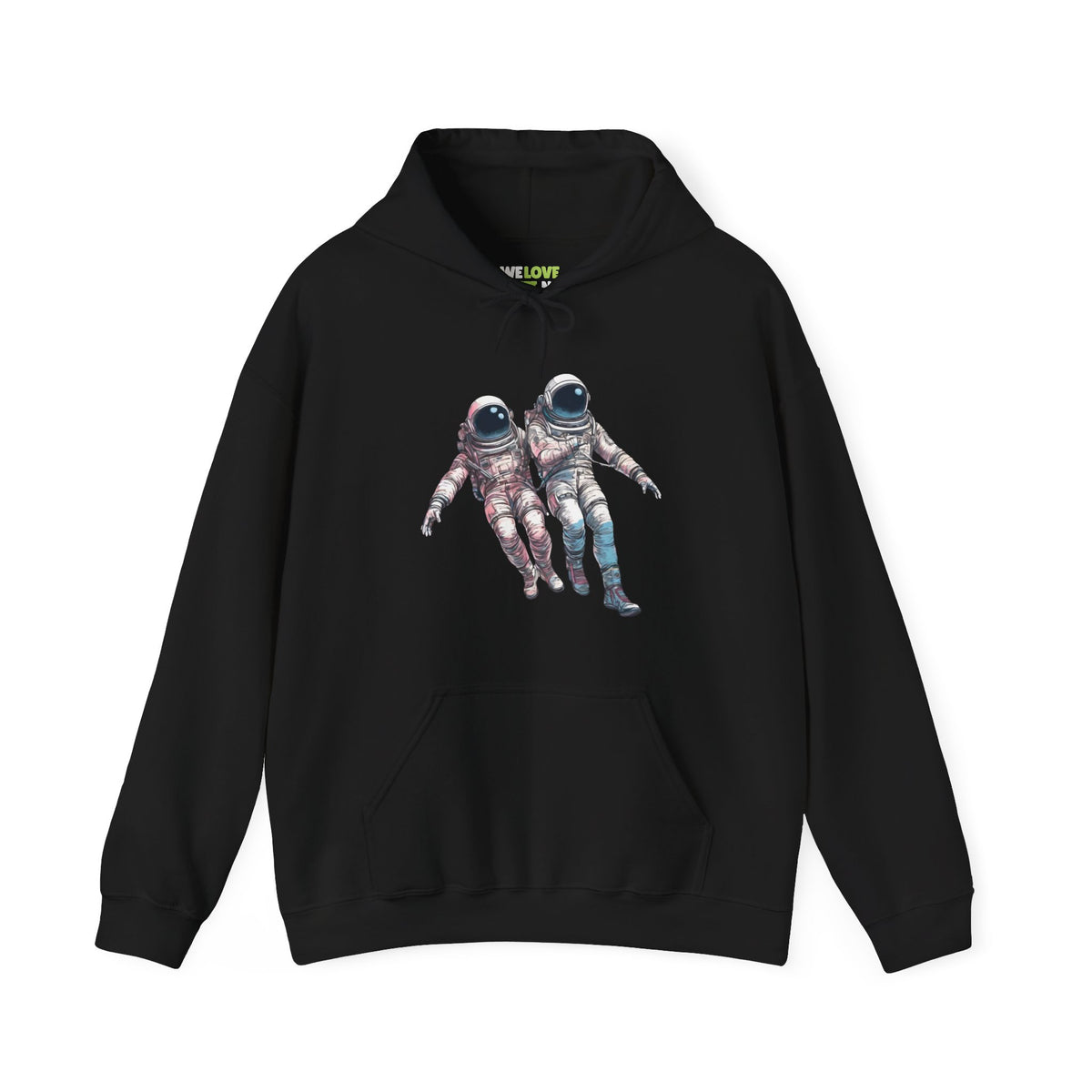 We're Floating As One Astronaut Sci-Fi Hoodie-welovescifi.net