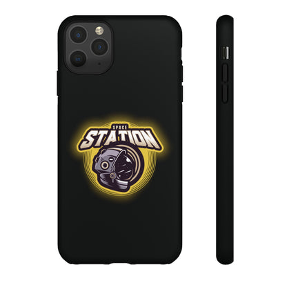 Space Station iPhone Cases Sci-Fi Tough Mobile Protection