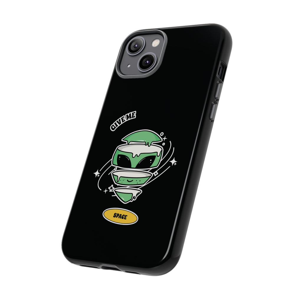 Space Funny UFO Sci-Fi Tough iPhone Mobile Cases-welovescifi