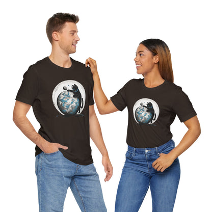 Space Player Cat Sci-Fi T-Shirt | WeLoveSciFi