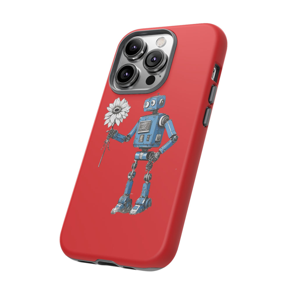 Maybe Baby Robot Spaceart Tough iPhone Mobile Cases