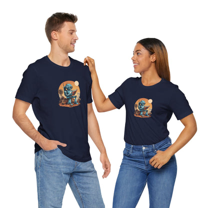 Learn About Humans Space Art Sci-Fi T-Shirt | WeLoveSciFi