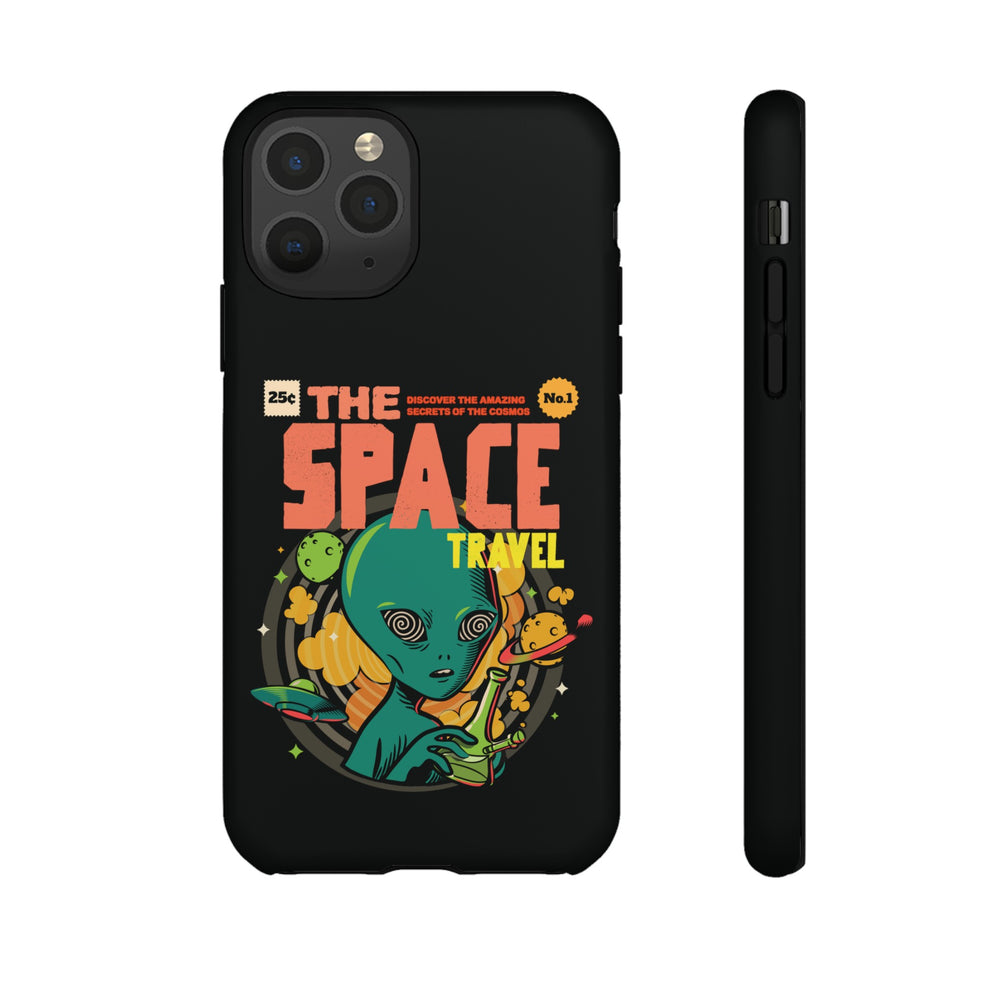 Sci-Fi Phone Case | Space Travel Comic UFO iPhone Cover