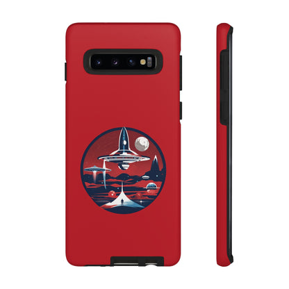 Space Art Mobile Case | Let's Escape Astronaut 