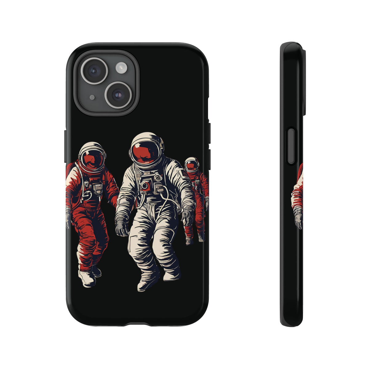 Astronauts In Red Tough iPhone Mobile Cases-welovescifi.net