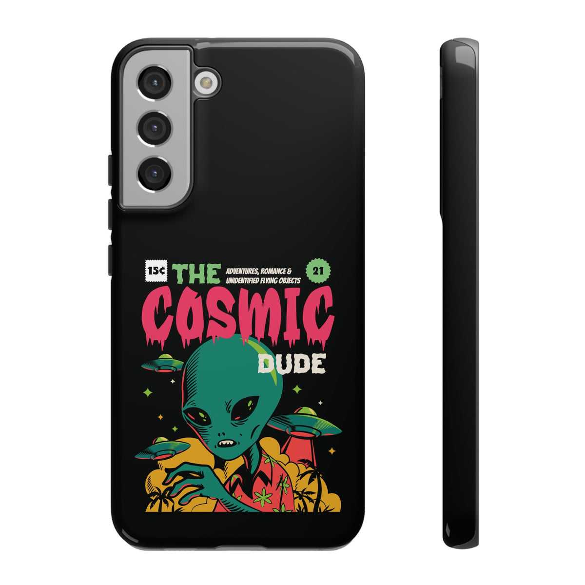 Retro Comic UFO Samsung Galaxy Cases