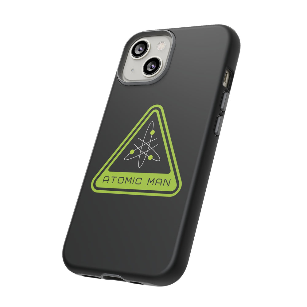 Atomic Man Retro Sign Sci-Fi Tough iPhone Mobile Cases