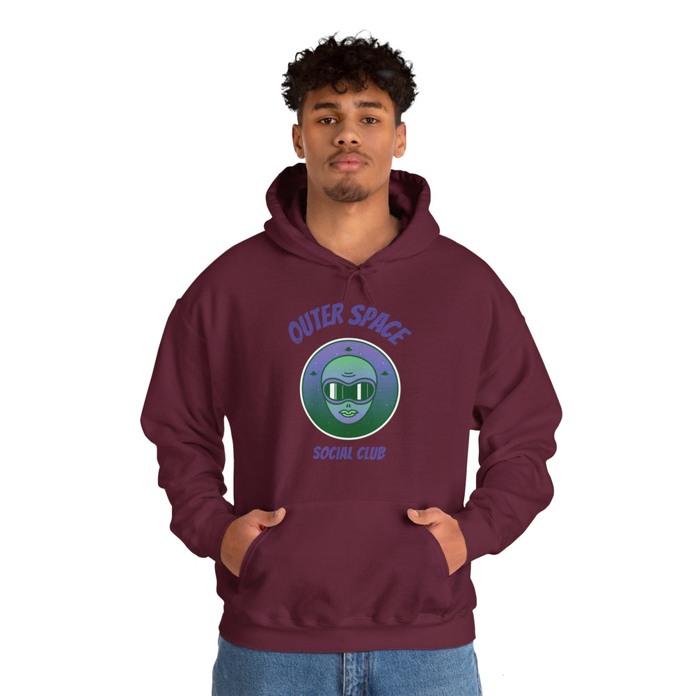 Outer Space Social Club UFO Sci-Fi Hoodie – We Love Sci-Fi