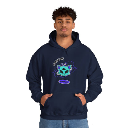 I Need My Alien Cat Hoodie Funny & Unique Alien Cat Hoodie