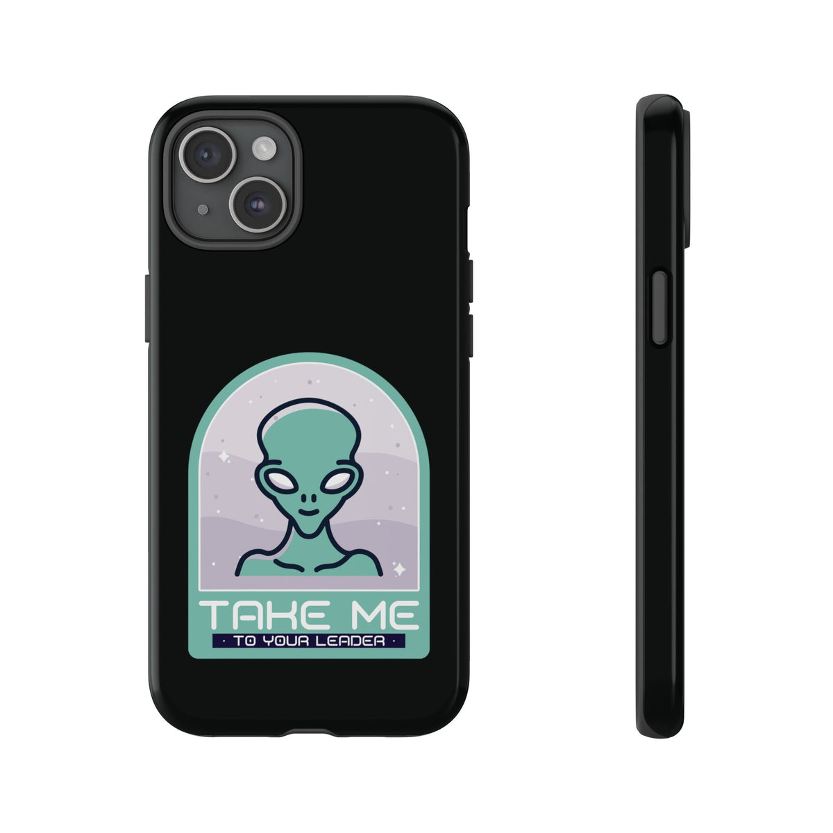 Take Me to Your Leader Sci-Fi Mobile Cover