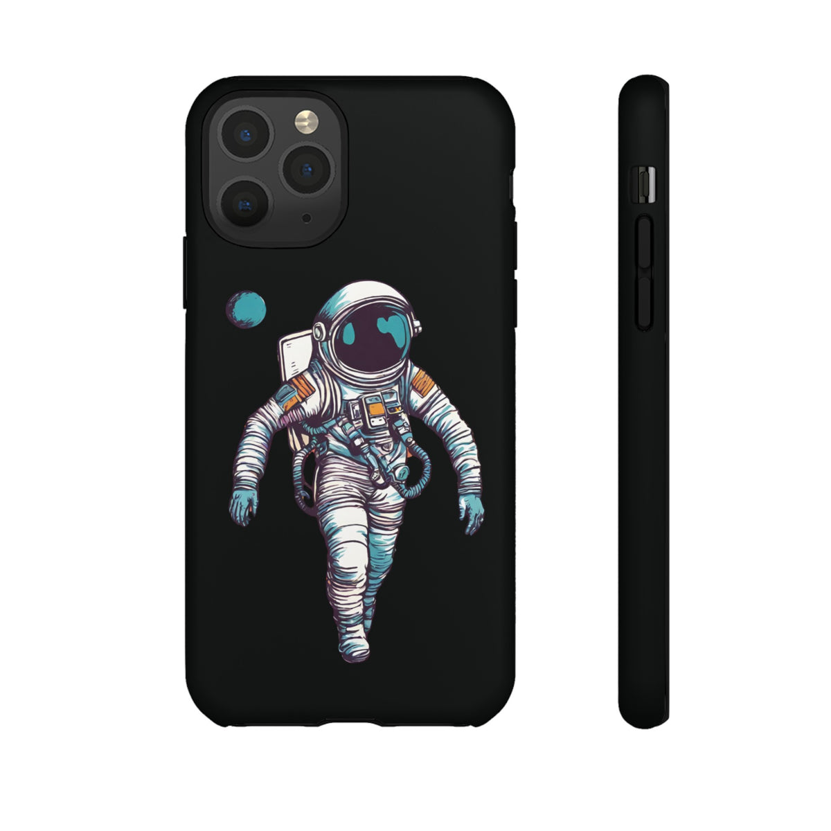 Mini Me Astronaut Spaceart Sci-Fi Tough iPhone Mobile Cases