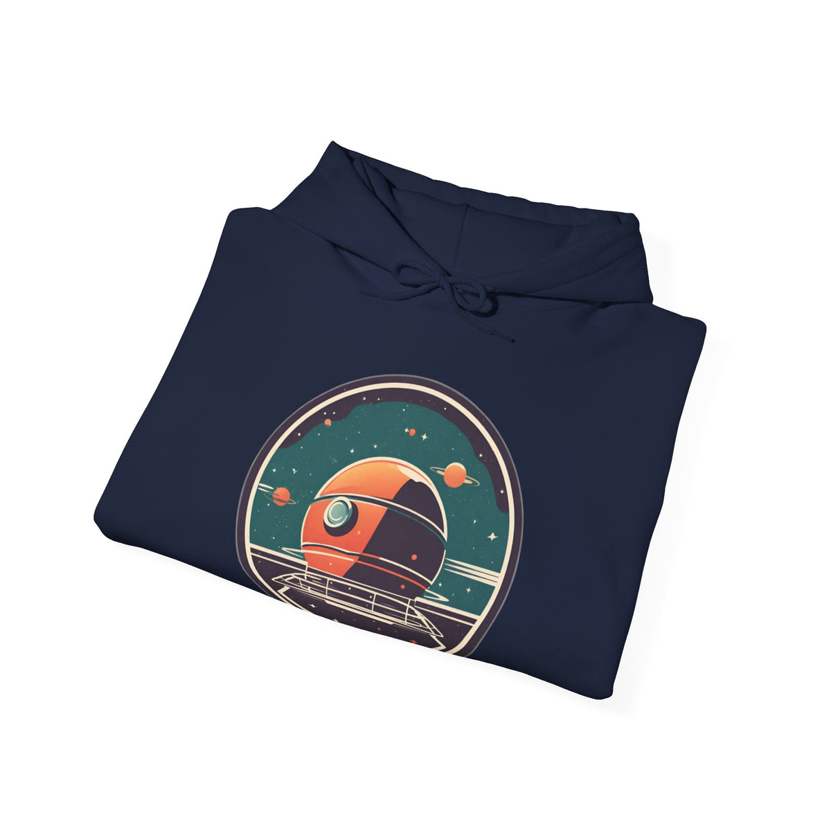 Space Art Hoodie - Station No.101 Sci-Fi Hoodie