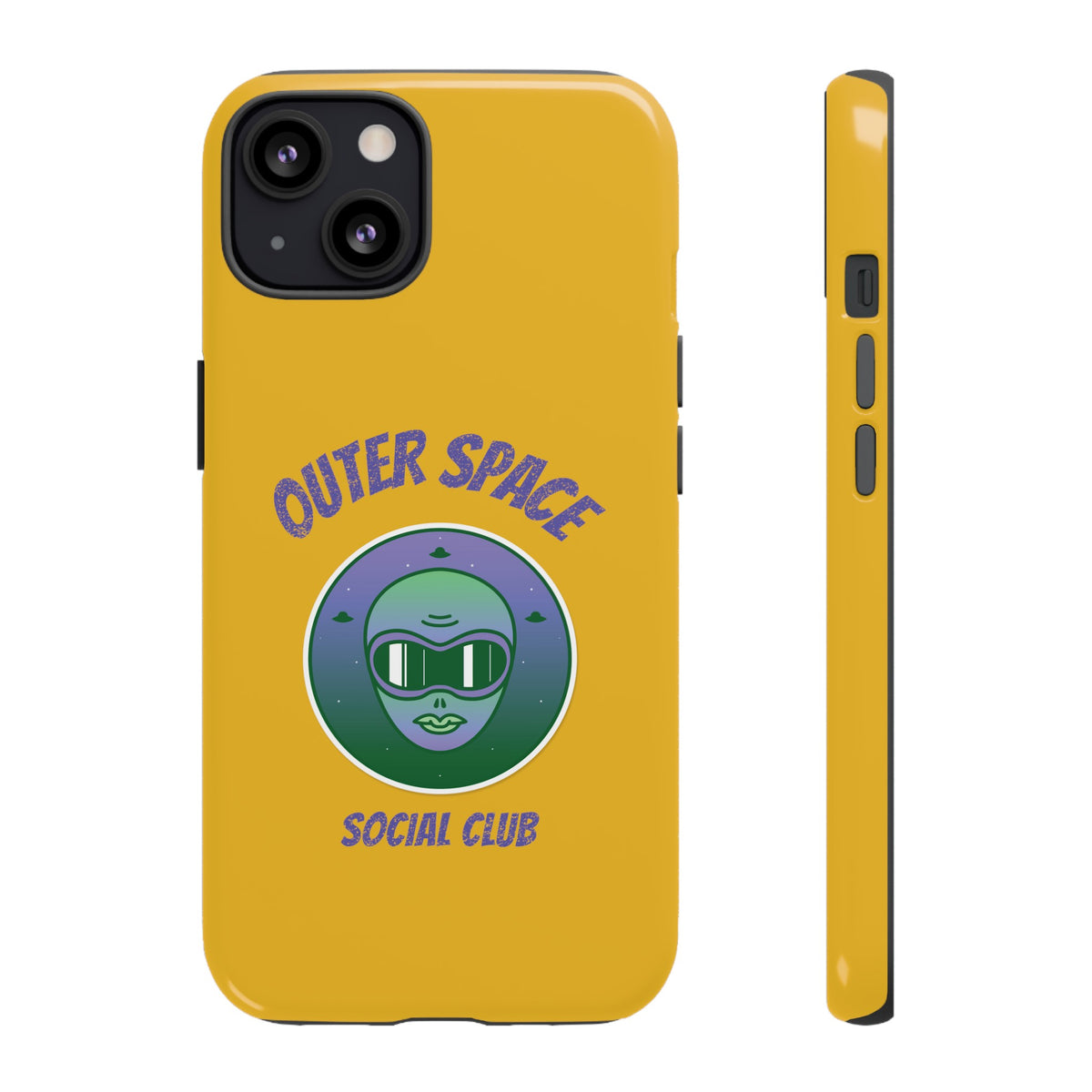 Outer Space iPhone Case | Sci-Fi Tough Mobile Cases