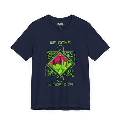 We Come In Peace(?) UFOs Sci-Fi T-Shirt-welovescifi.net