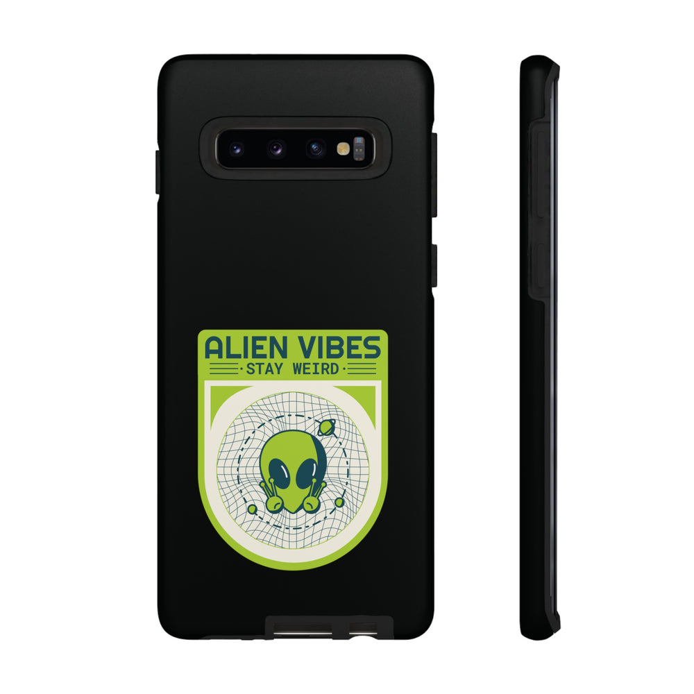 Stay Weird UFO Samsung Galaxy Mobile Cases - We Love Sci-Fi