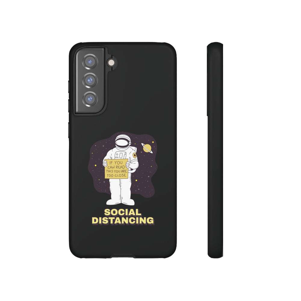 Social Distancing Astronaut Mobile Case