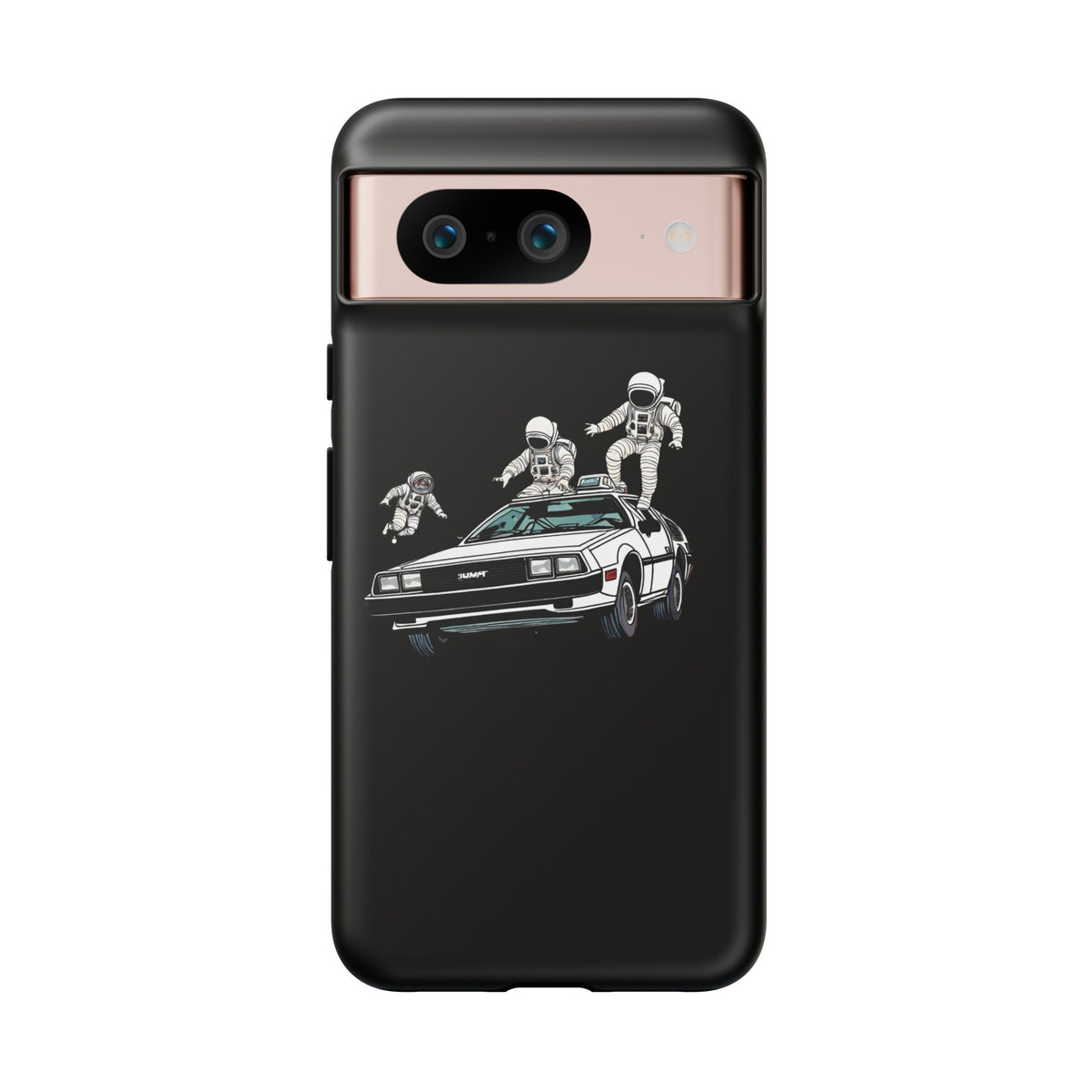 Party in a Delorean Astronaut Google Pixel Mobile Cases 