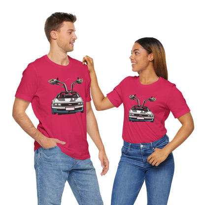 Delorian Sci-Fi T-Shirt | Unique Delorian Sci-Fi Apparel