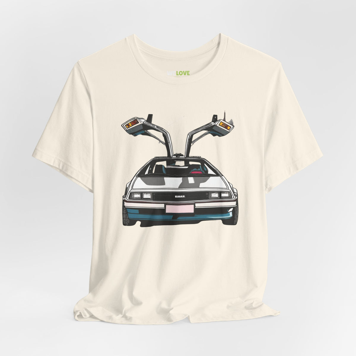 Delorian Sci-Fi T-Shirt | Unique Delorian Sci-Fi Apparel