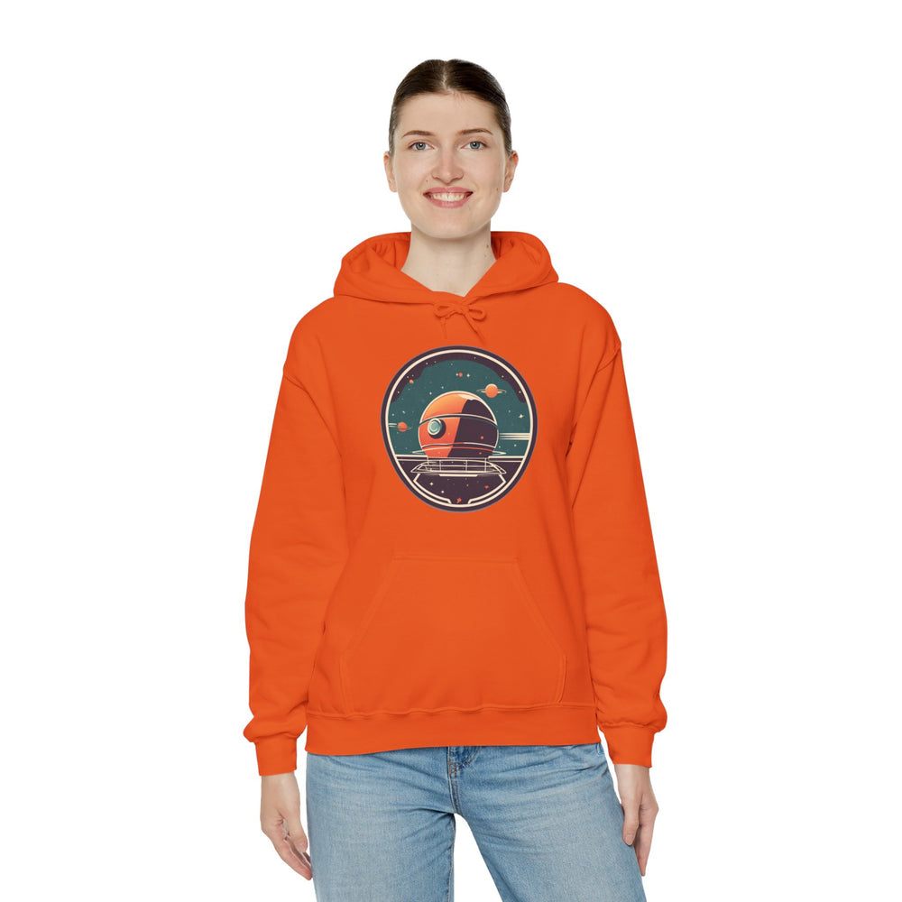 Space Art Hoodie - Station No.101 Sci-Fi Hoodie