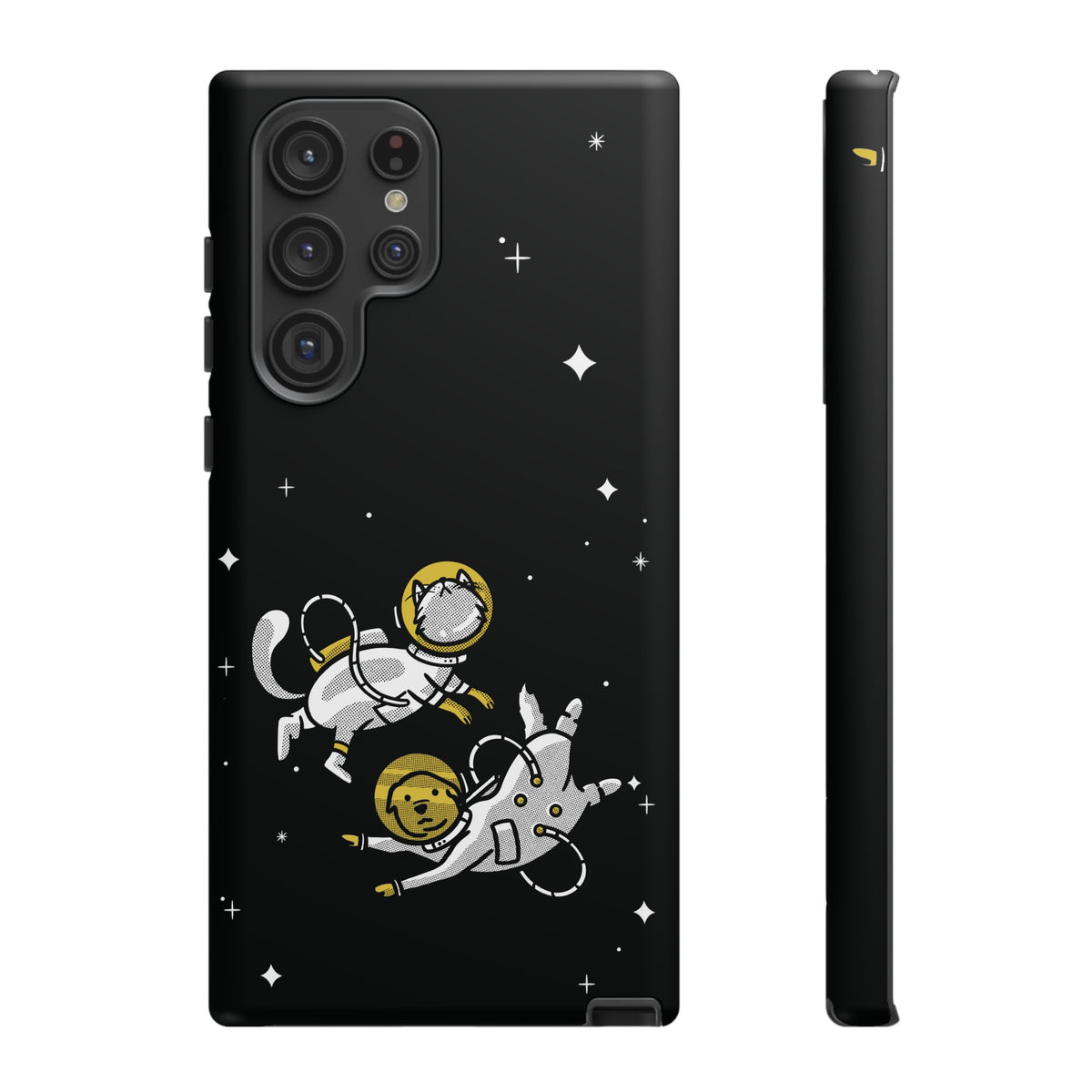 Astronaut Friends Dog Cat Sci-Fi Tough Samsung Galaxy 