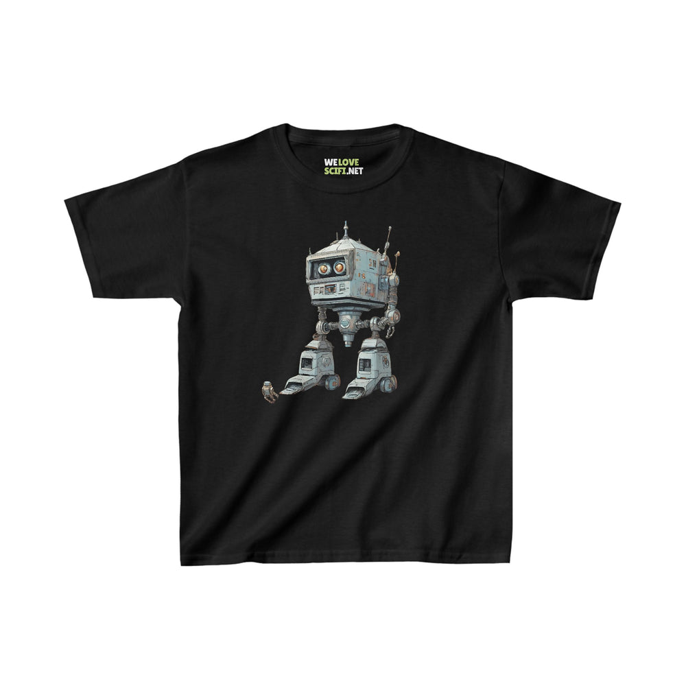 Get Out Of My Way Little Robot SpaceArt Kids Heavy Cotton