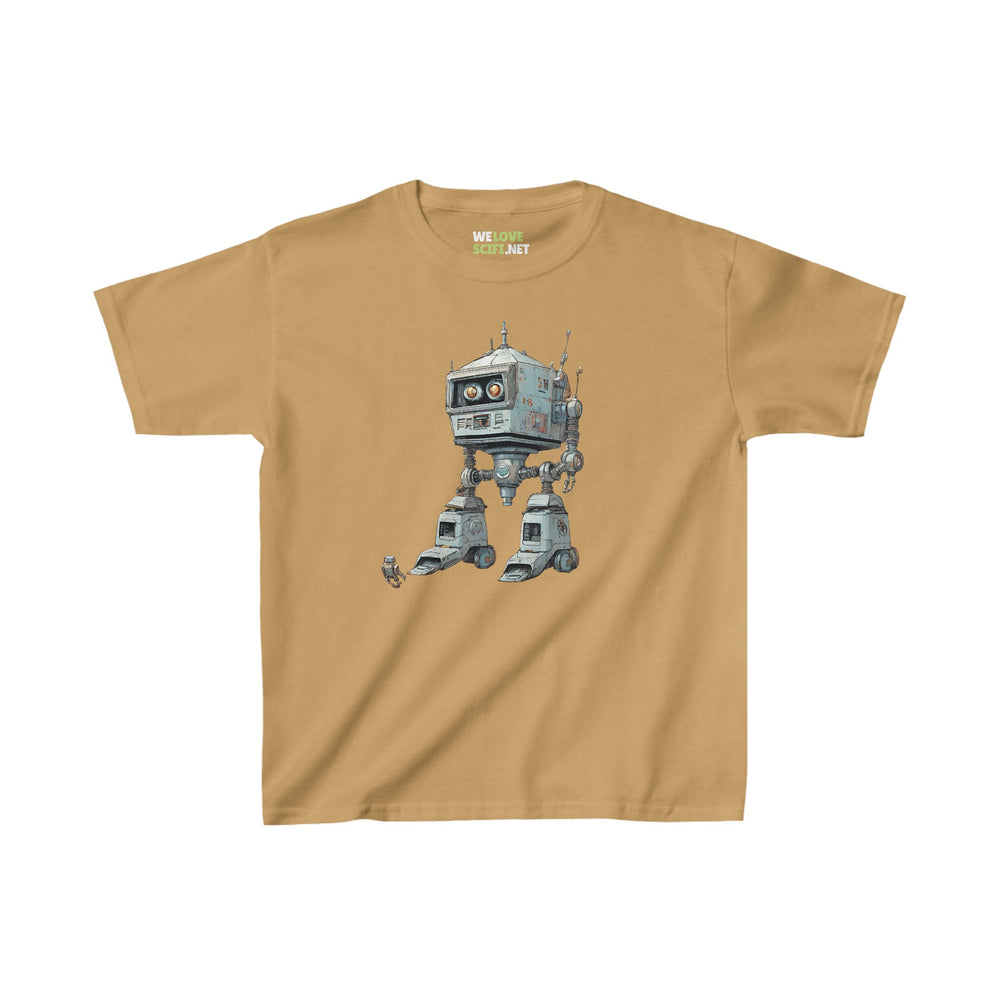 Get Out Of My Way Little Robot SpaceArt Kids Heavy Cotton