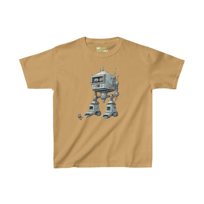 Get Out Of My Way Little Robot SpaceArt Kids Heavy Cotton