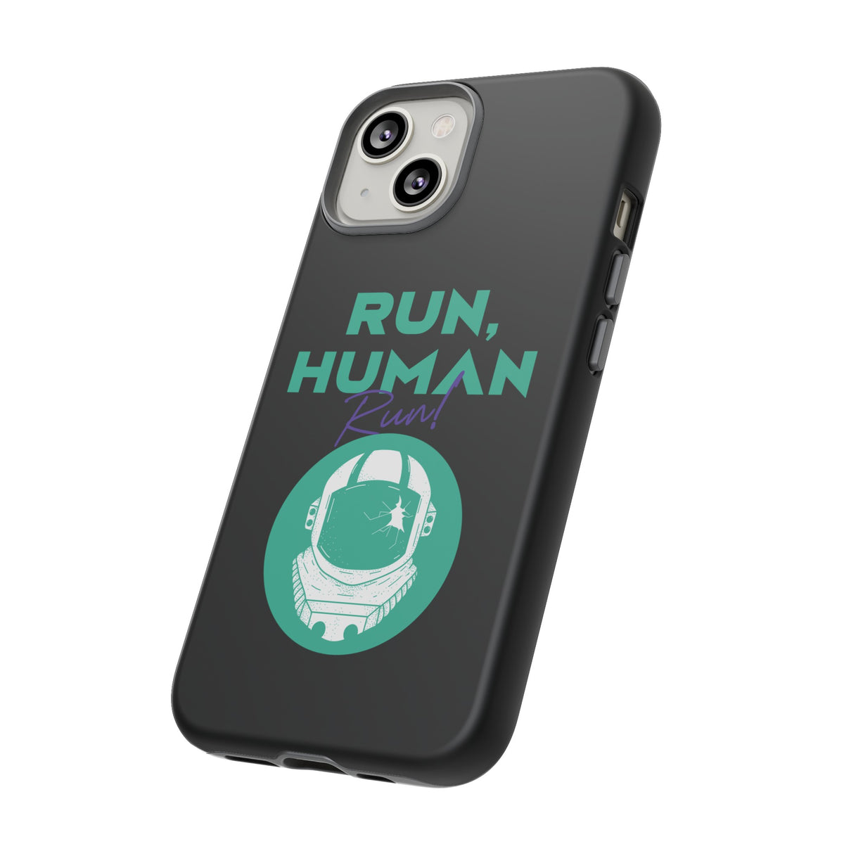 mobile cases-Run Human Run Sci-Fi Tough iPhone Mobile Cases