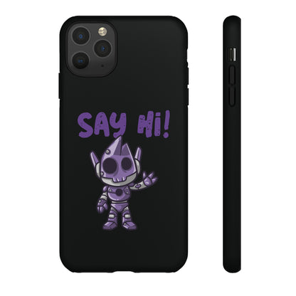 Funny UFO iPhone Cases | Say Hi Sci-Fi Tough Mobile Covers