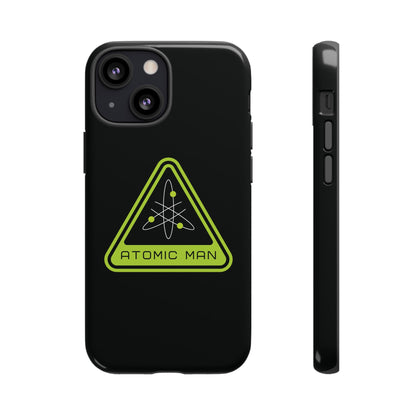 Atomic Man Retro Sign Sci-Fi Tough iPhone Mobile Cases