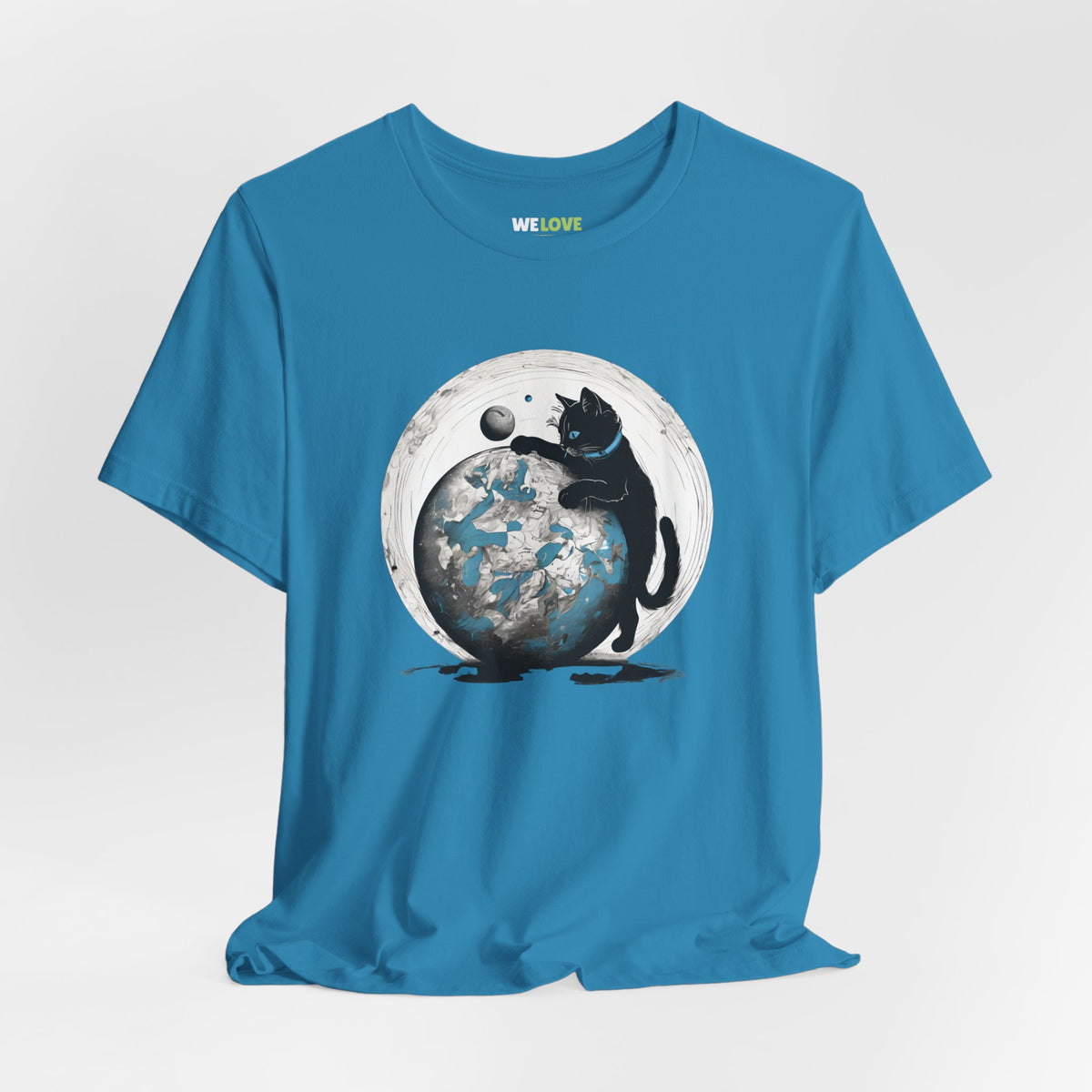 Space Player Cat Sci-Fi T-Shirt | WeLoveSciFi