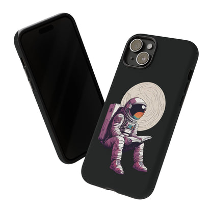 Art Astronaut Tough iPhone Mobile Cases - Read That Book