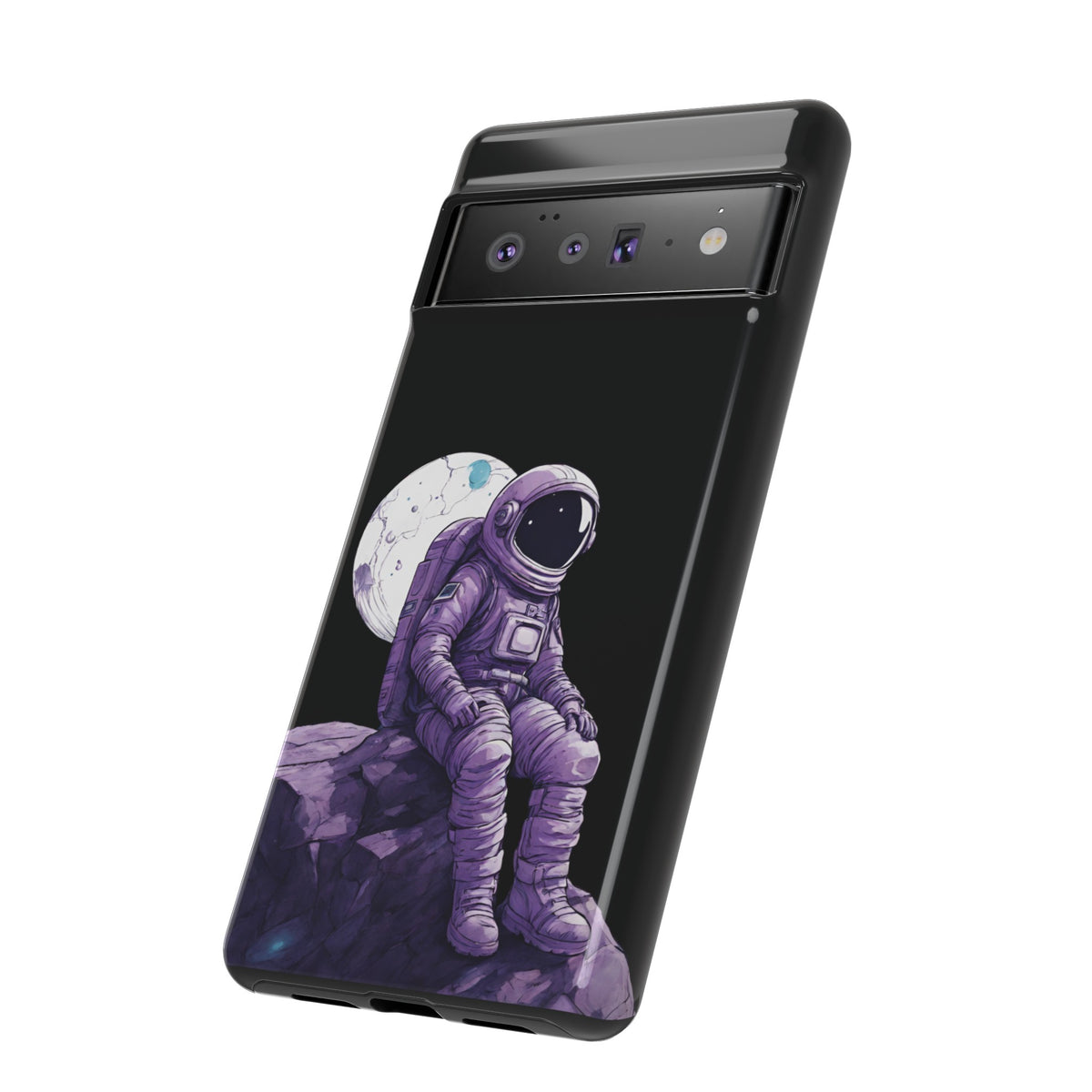 Art Pixel Cases | Still Waiting SpaceArt Google Pixel Cases