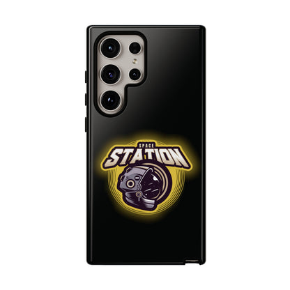 Space Station Astronaut Galaxy Cases