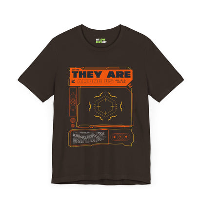 They Are Among Us UFO Sci-Fi T-Shirt-welovescifi.net