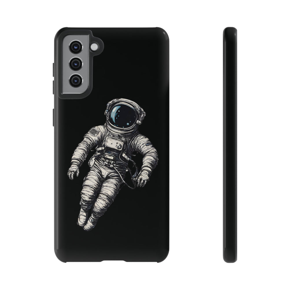 Floating Astronaut SpaceArt Tough Samsung Galaxy Mobile Case