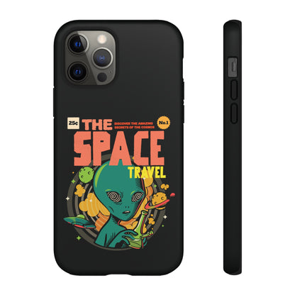 Sci-Fi Phone Case | Space Travel Comic UFO iPhone Cover