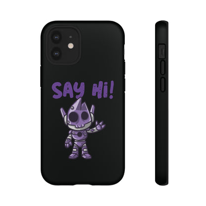 Funny UFO iPhone Cases | Say Hi Sci-Fi Tough Mobile Covers