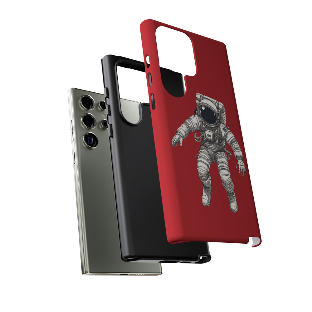 In Between Galaxies Astronaut Tough Galaxy Mobile Cases