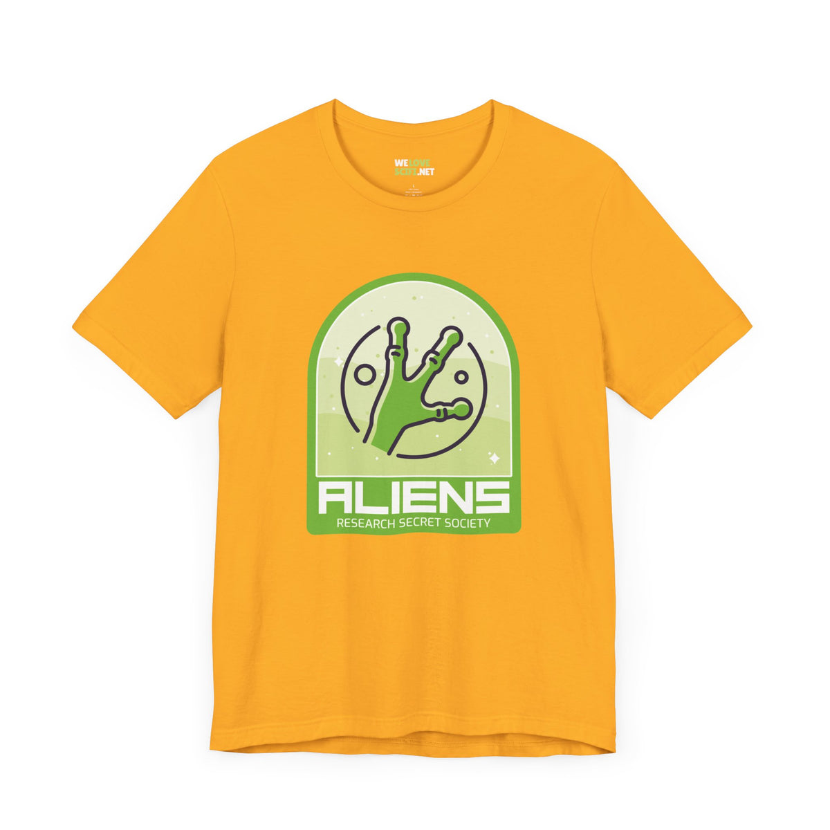 Aliens Research Secret Society UFO SciFi T-Shirt-welovescifi