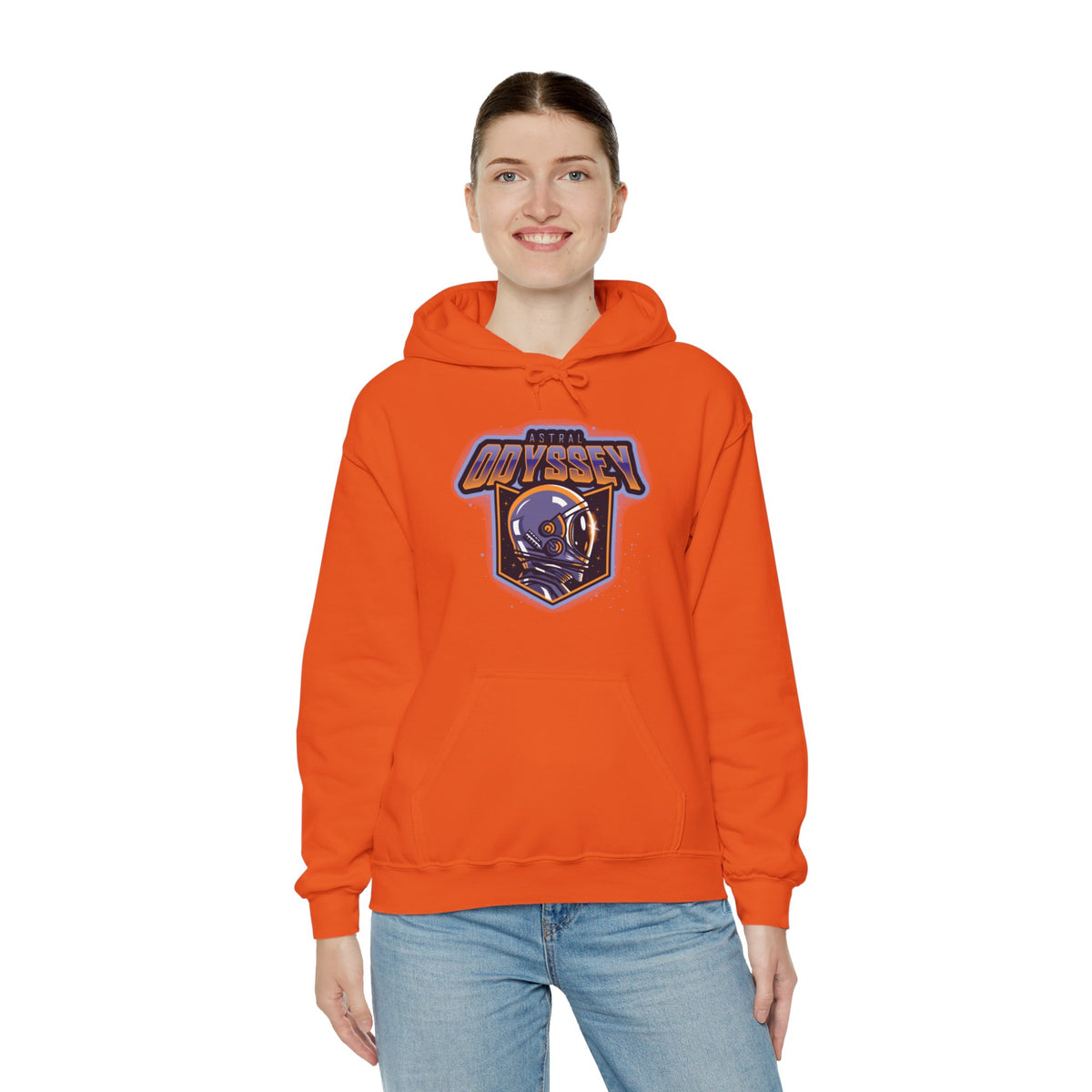 Astral Odyssey Astronaut Sci-Fi Hoodie-welovescifi.net