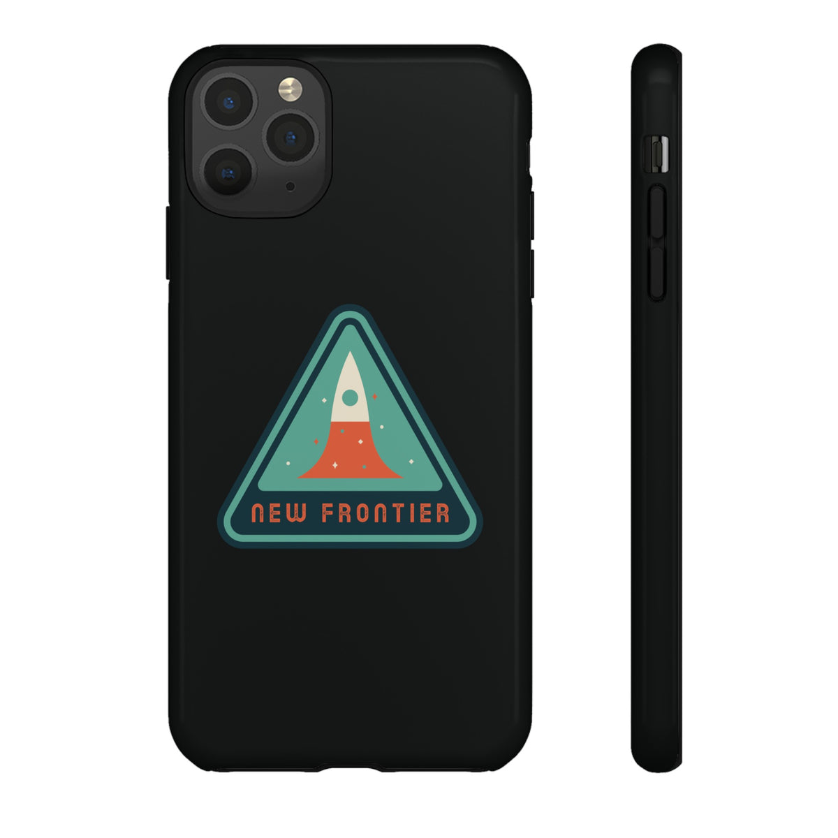 Retro Sci-Fi iPhone Cases New Frontier Tough Mobile Covers