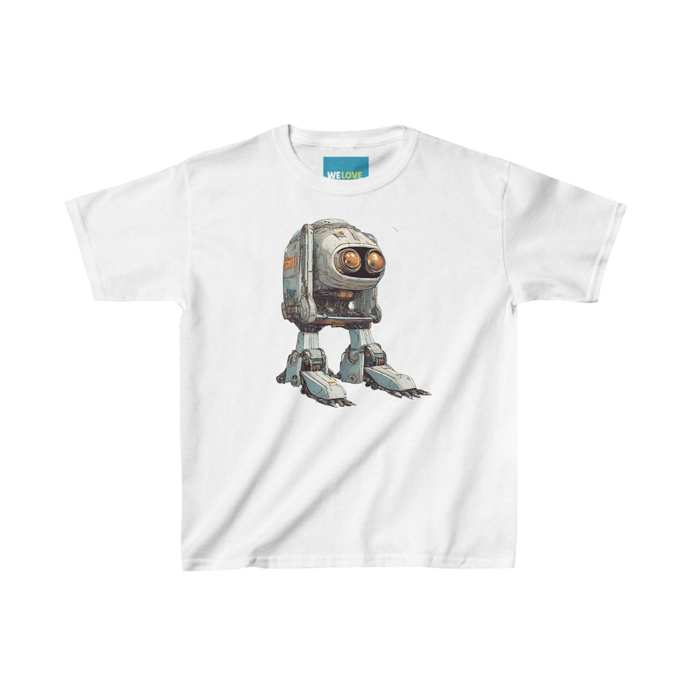 Rusty Robot SpaceArt Kids Heavy Cotton Tee-welovescifi.net