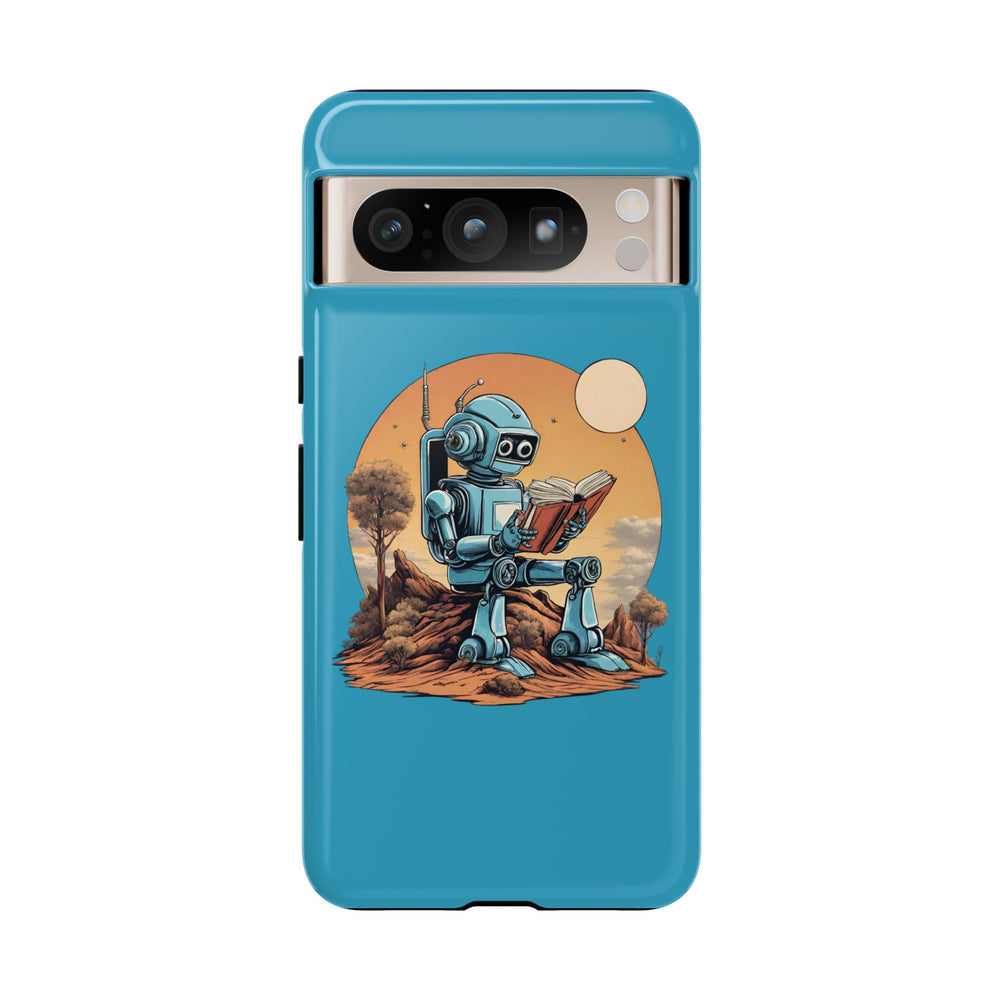 About Humans Robot SpaceArt Tough Google Pixel Mobile Cases