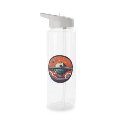 Spacestation No13 Space Art Astronaut Tritan Water Bottle