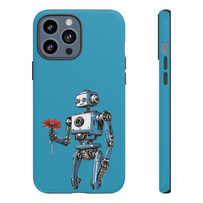 You Never Bring Me Flowers Robot SpaceArt Tough iPhone Mobile Cases-welovescifi.net