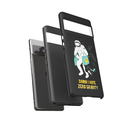 Zero Gravity Funny Astronaut Sci-Fi Tough Google Pixel Mobile Cases-welovescifi.net